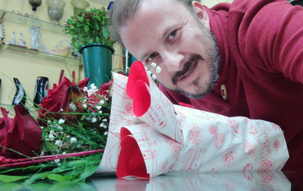 Floristería Volvoreta en Fisterra: en San Valentín, díselo con flores