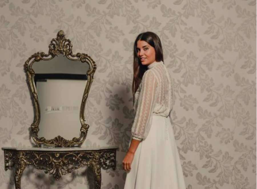 Silvia Cupeiro: los vestidos de novia más originales se confeccionan en Arteixo