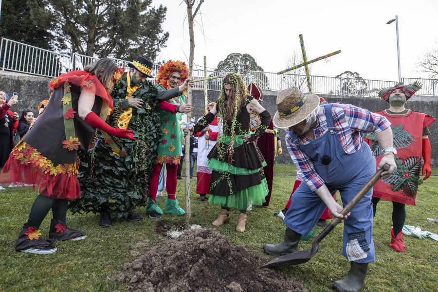 La comarca se echa a la calle para disfrutar de un Entroido primaveral