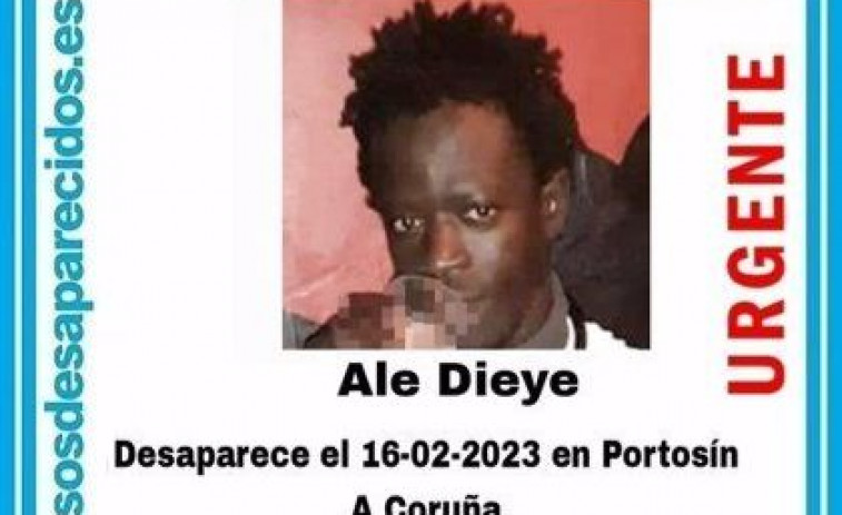 Buscan en Portosín a un hombre de 32 años desaparecido desde el pasado jueves