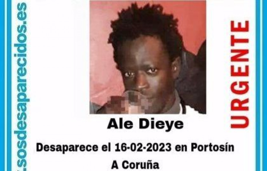 Buscan en Portosín a un hombre de 32 años desaparecido desde el pasado jueves