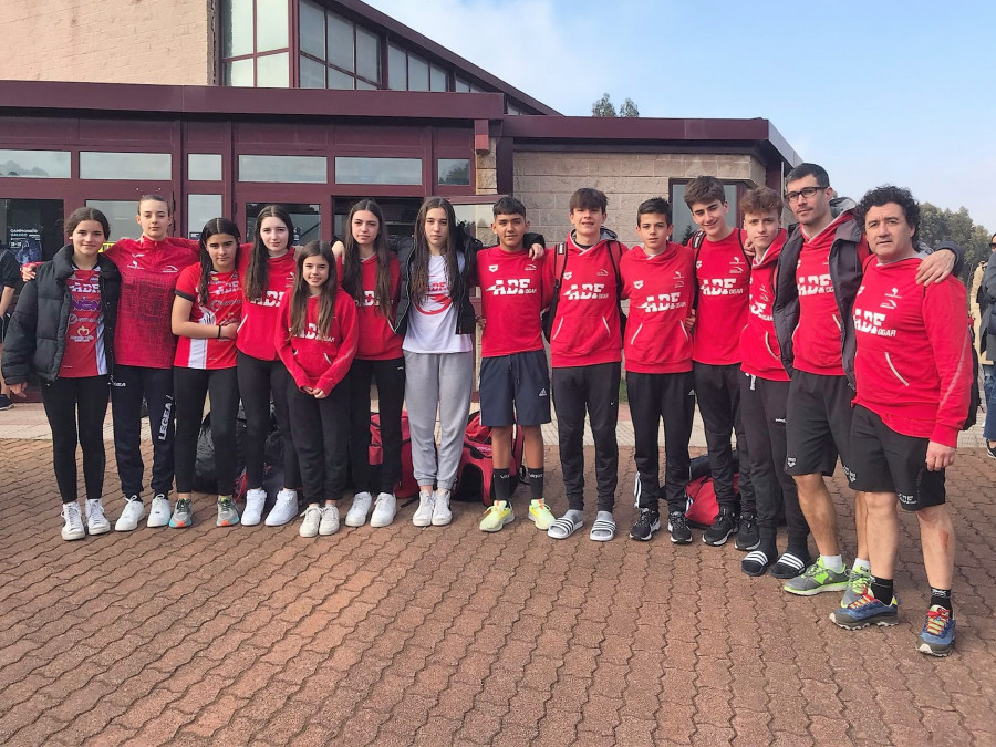 Tres medallas para la AD Fogar en el Campeonato gallego de natación infantil