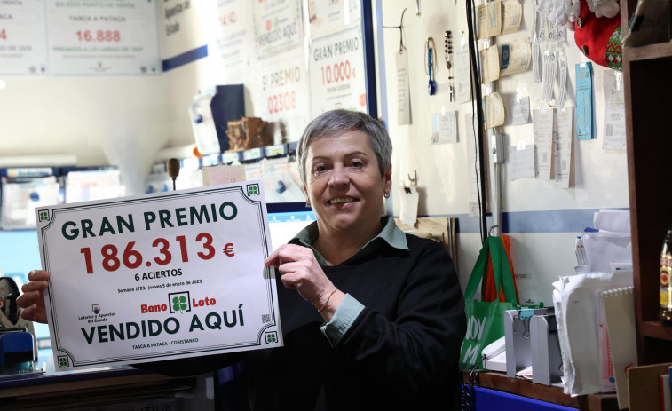 Sellado en la Tasca A Pataca de Coristanco un premio de un millón de euros en el ‘Euromillones’
