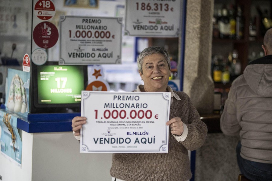 La Tasca A Pataca celebra el premio millonario de Coristanco