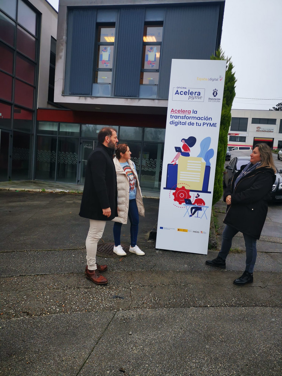 La oficina Acelera Pyme del polígono de Ponteceso acogerá su primera actividad el 1 de marzo