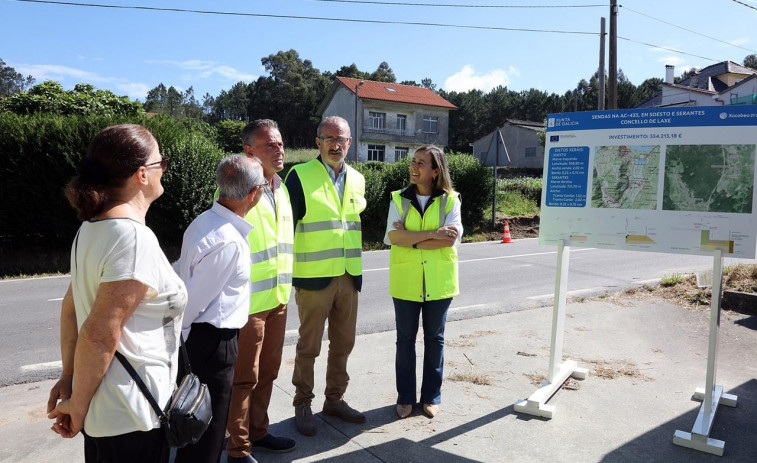 Laxe licita dos proyectos de mejora viaria por más de 95.000 euros