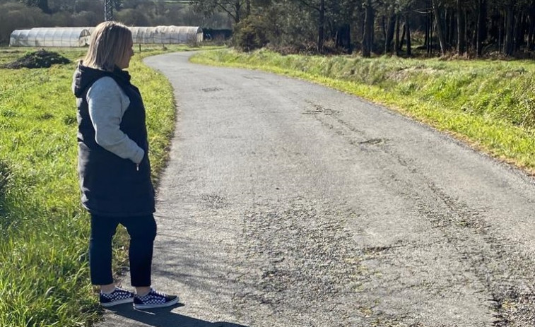 El PSOE de A Laracha demanda al gobierno local que asfalte la vía entre A Cachada y Mirón