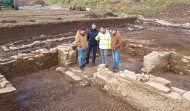 Los restos arqueológicos en la Pedra do Altar de Brandomil podrán visitarse en las próximas semanas