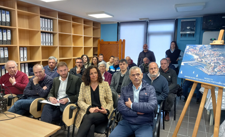 La mejor propuesta para el puerto mixto de Corcubión: casi 200 amarres y diez millones de euros de inversión