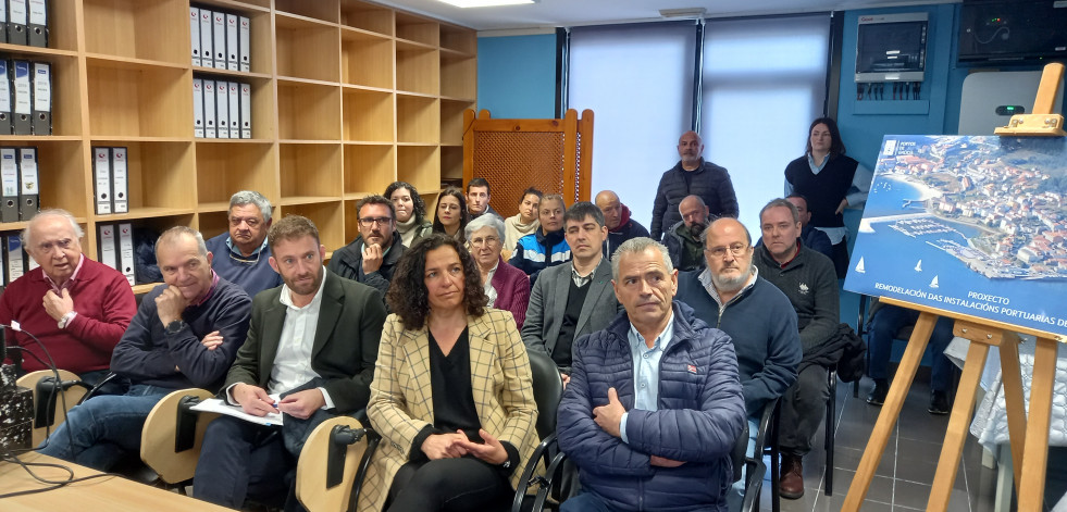 La mejor propuesta para el puerto mixto de Corcubión: casi 200 amarres y diez millones de euros de inversión