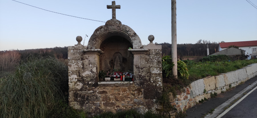 Piden que se vuelva a dotar de iluminación pública al Oratorio de Tella