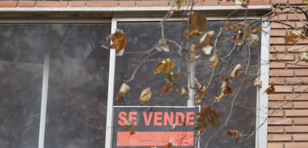 La compraventa de viviendas cae en Galicia un 20% en septiembre