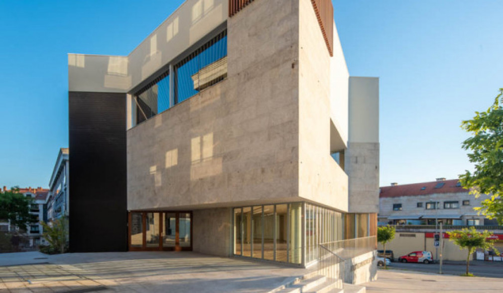 La biblioteca municipal de Nigrán, mejor obra de arquitectura de Galicia