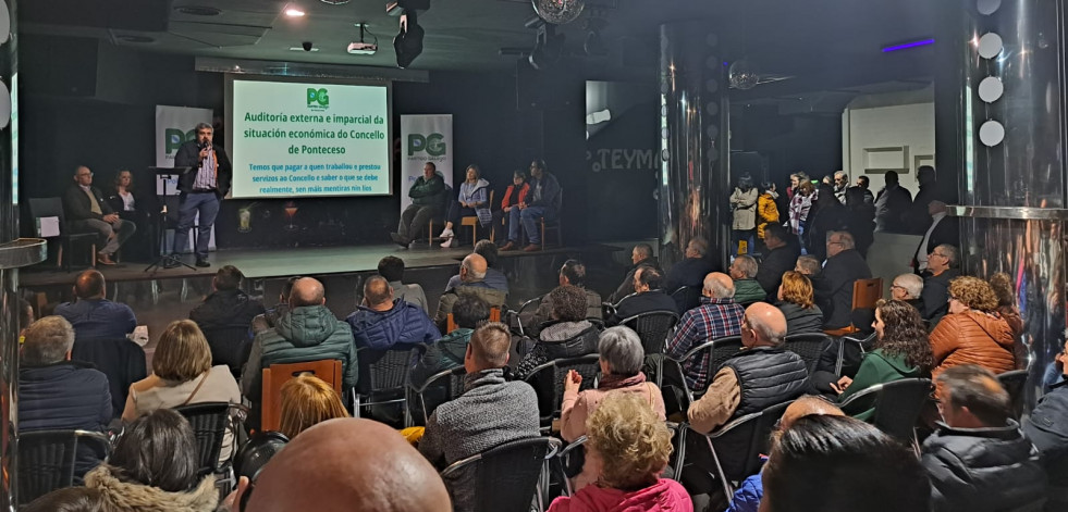 Puesta de largo del Partido Galego de Ponteceso