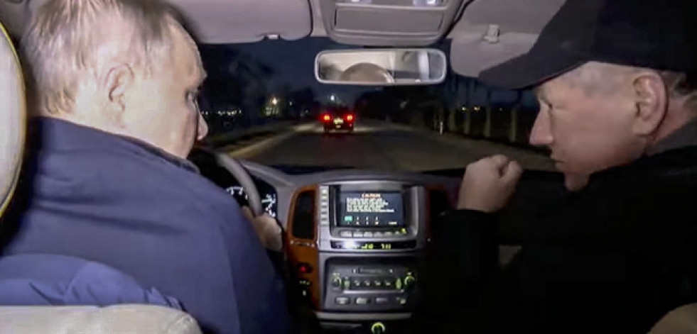 Putin viaja por primera vez al Donbás en una visita a Mariúpol
