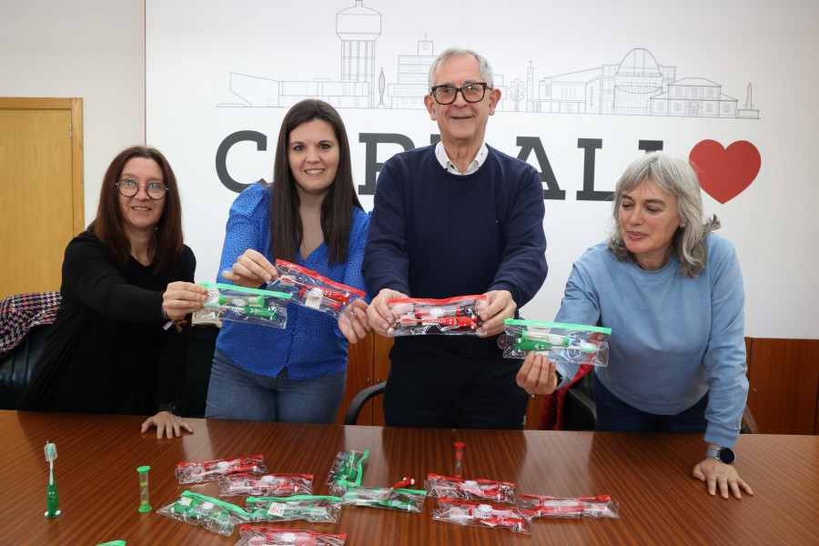 El Concello promociona la salud bucodental entre los escolares carballeses
