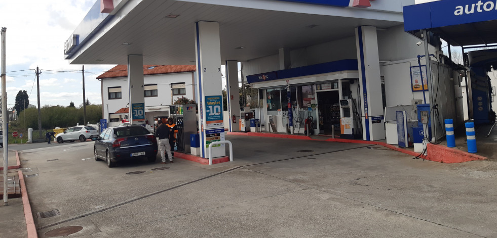 El atracador de la estación de servicio de Paiosaco conducía sin carnet