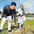 Un árbol por cada niño en Cambados
