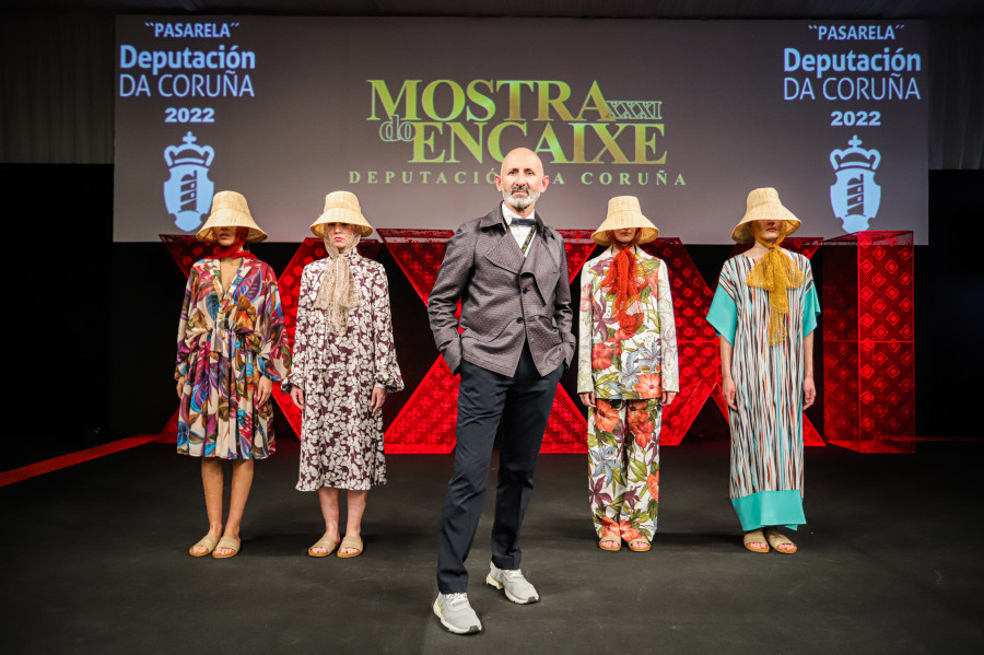 Modesto Lomba, otro de los grandes diseñadores que estará en la Mostra do Encaixe de Camariñas