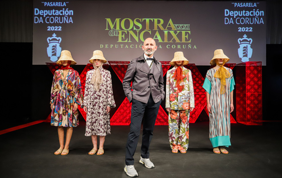 Modesto Lomba, otro de los grandes diseñadores que estará en la Mostra do Encaixe de Camariñas