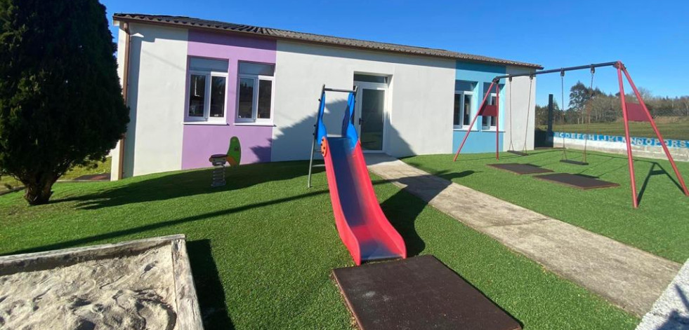 Santa Comba realizó mejoras en cuatro centros educativos del municipio