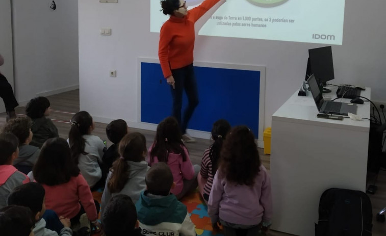 Los alumnos de Ponte do Porto aprenden un uso responsable del agua