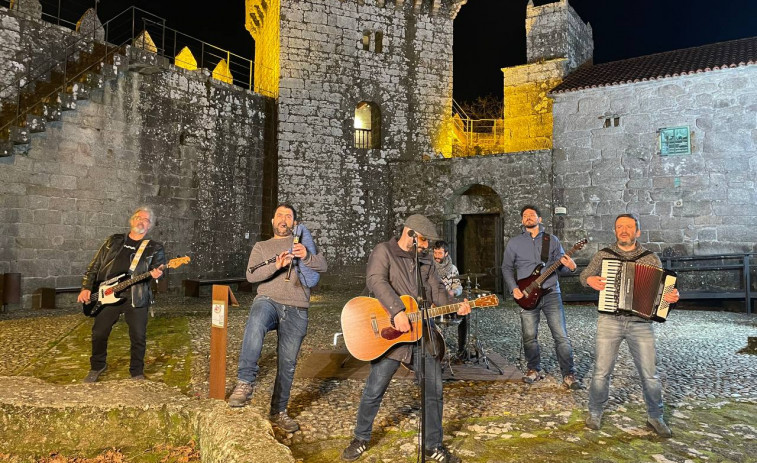 El castillo de Vimianzo, en la campaña Patrimonio Inmaterial