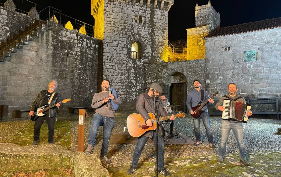 El castillo de Vimianzo, en la campaña Patrimonio Inmaterial