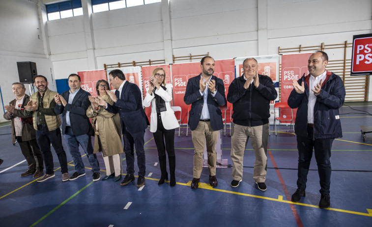El PSOE presenta a sus candidatos a las alcaldías de Bergantiños