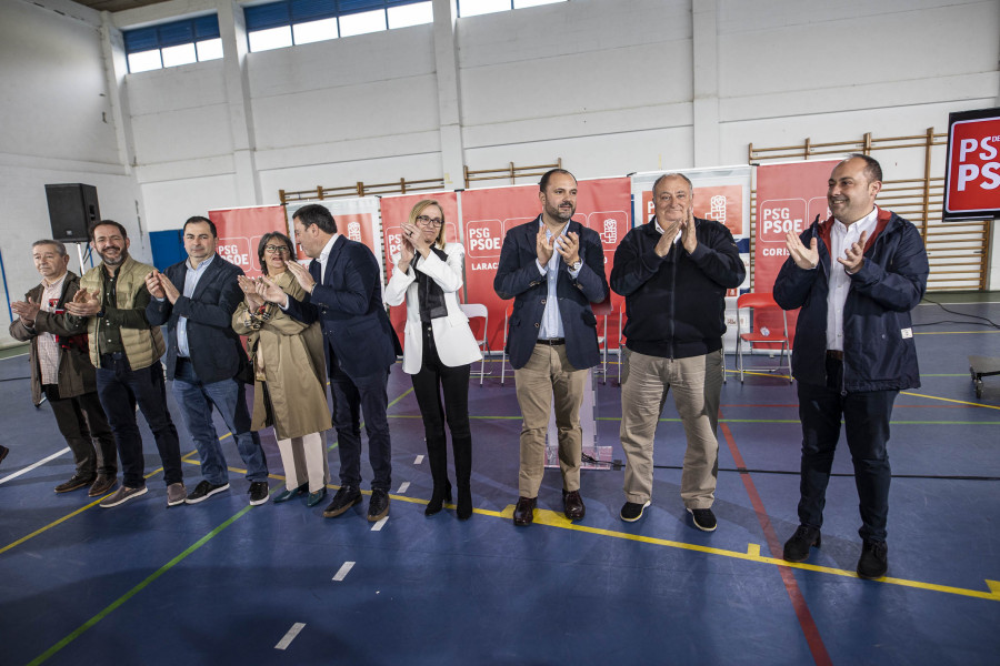 El PSOE presenta a sus candidatos a las alcaldías de Bergantiños