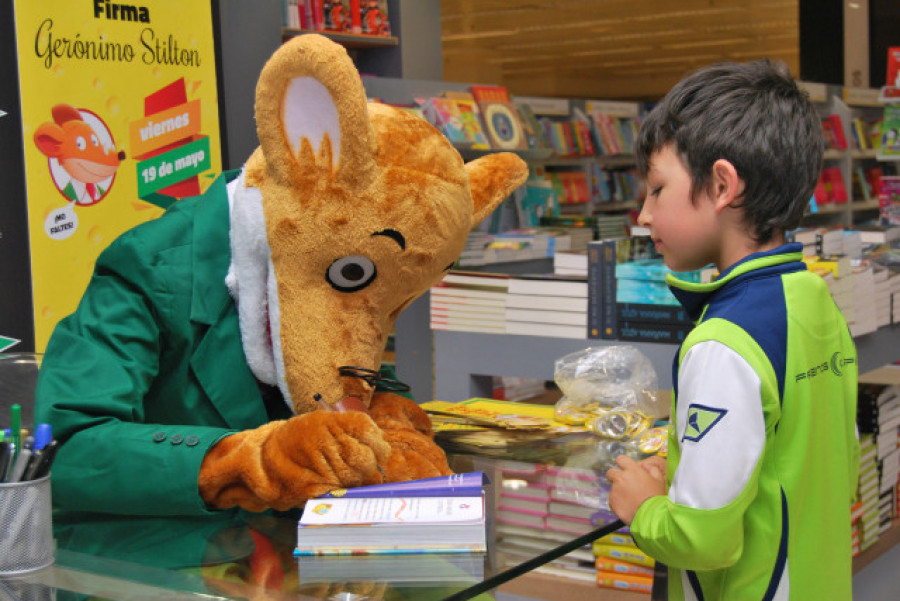 Geronimo Stilton, veinte años de éxito y diez millones de libros vendidos en España