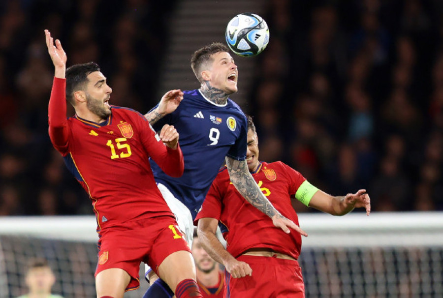 Escocia se coloca primera y provoca que España se sonroje