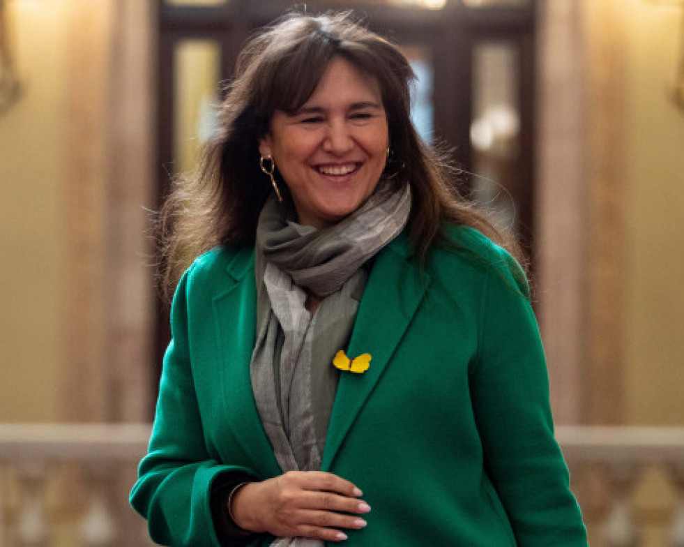 EuropaPress 5043775 presidenta junts laura borras llegada sesion plenaria debate final presupuestos