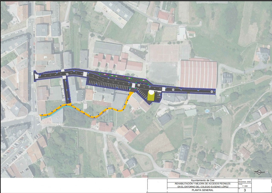 Una ayuda de 541.000 euros permitirá mejorar los accesos al Vila de Cee