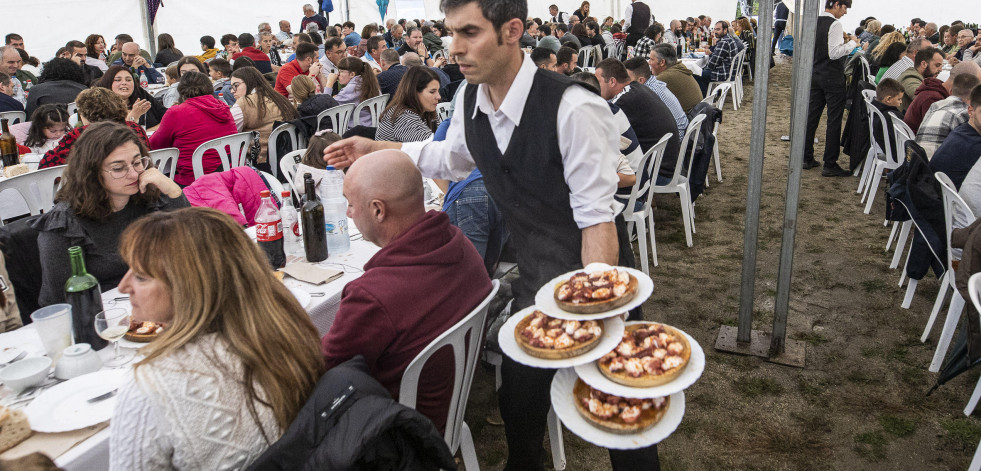 Soandres tiene una cita el sábado con el pulpo y el churrasco