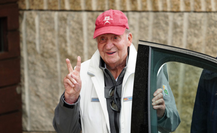 El rey Juan Carlos I visitará Sanxenxo la próxima semana