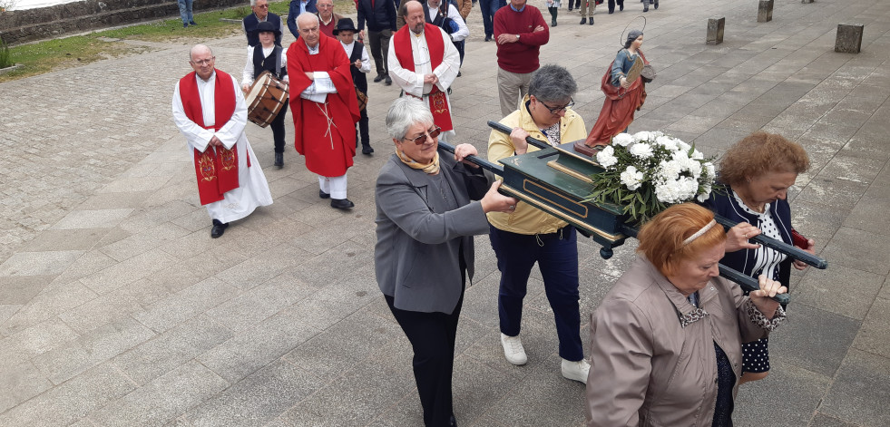 Romería de Santa Lucía de Soandres, en imágenes
