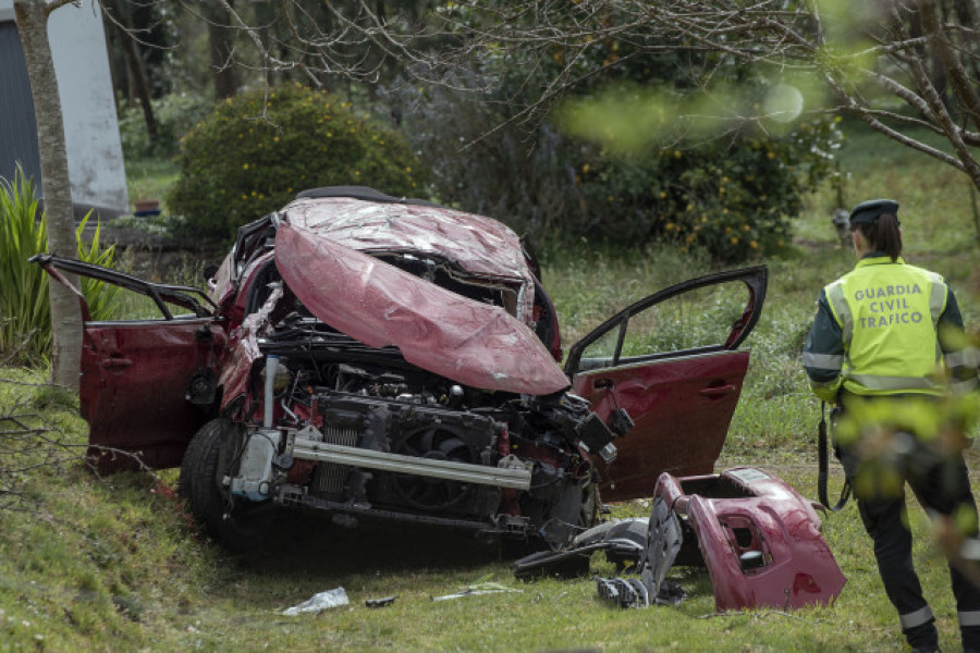 El conductor del accidente de Xove en el que murieron cuatro jóvenes da positivo en alcohol