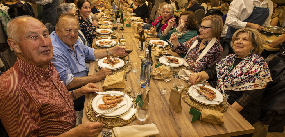 La cena contra el cáncer de Carballo, en imágenes