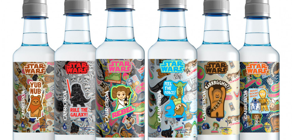 Cabreiroá lanza sus nuevas botellas de edición especial Star Wars