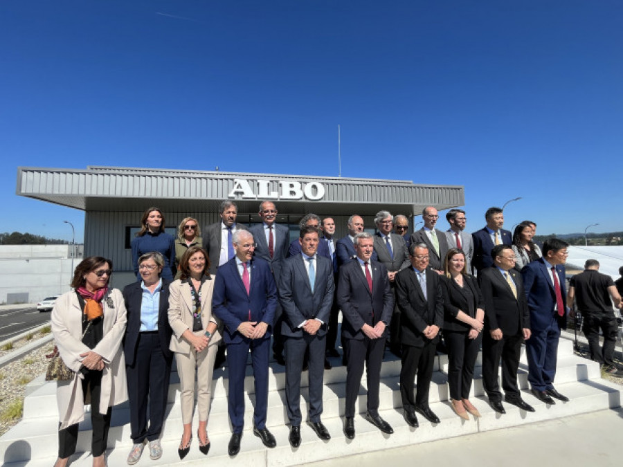 Albo inaugura en Salvaterra una de las mayores plantas de la industria conservera