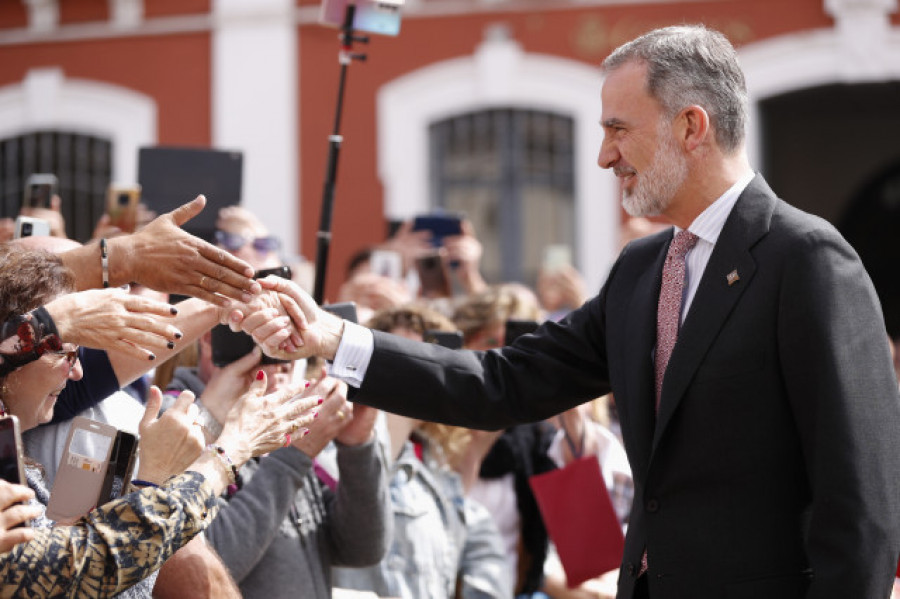 El rey Felipe VI visitará Lugo el 5 de mayo