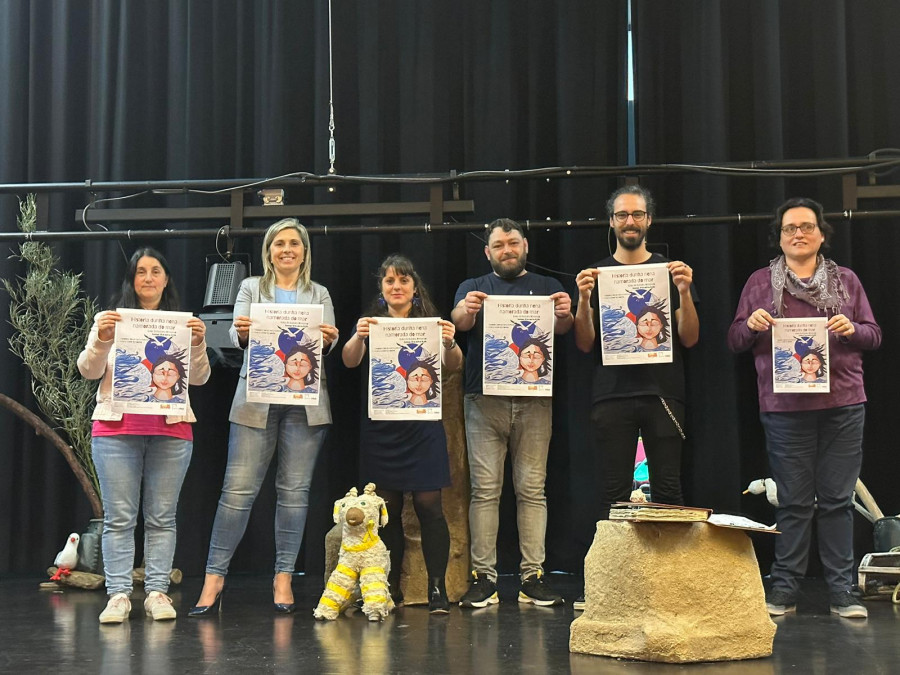 Presentación en Vimianzo de la obra “Historia dunha nena namorada do mar”