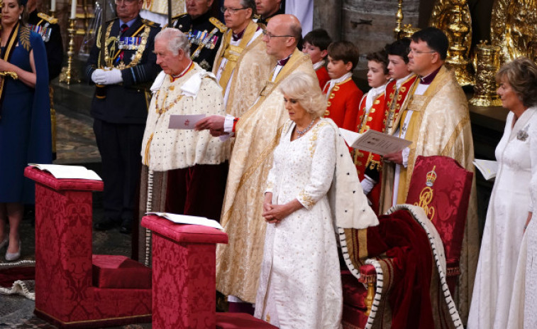 Empieza la ceremonia de la coronación del rey Carlos III