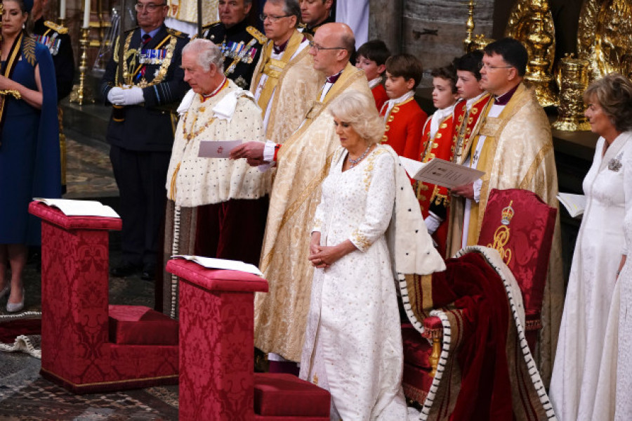 Empieza la ceremonia de la coronación del rey Carlos III