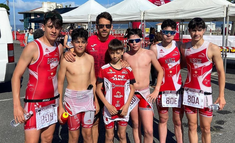 La AD Fogar se hace con el Campeonato gallego de triatlón escolar