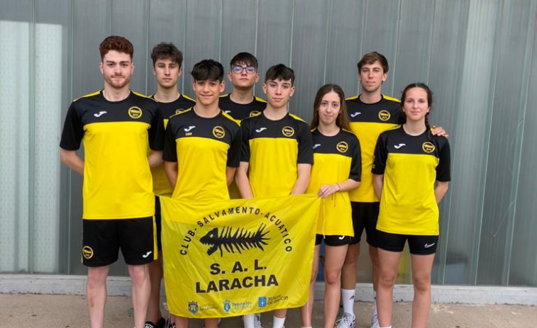 El SAL logra dos récords gallegos absolutos en el Campeonato de España de Salvamento