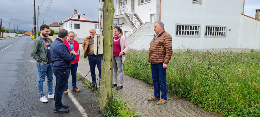 La cobertura de la fibra óptica llegará al cien por cien del término larachés