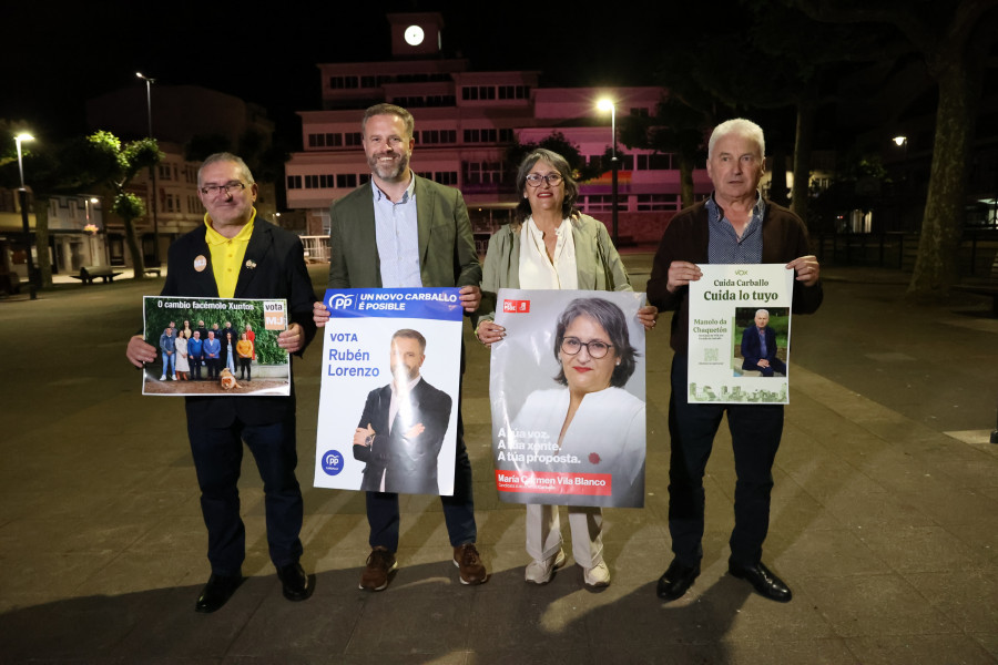 Comienza la campaña electoral con la pegada de carteles