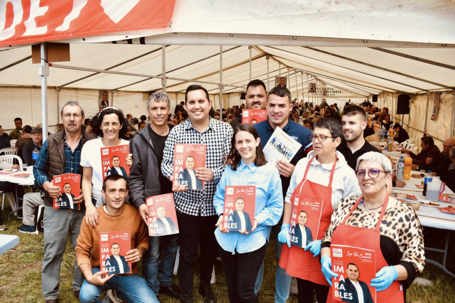 IagoToba tilda de “arbitrarios” los ataques a la fiesta de inicio de campaña del PSOE muxián